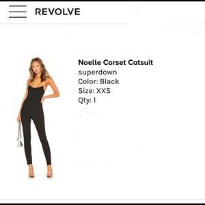 Bytheway/superdown black jumpsuit